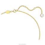 prívesok gema zmiešané strihy, kvetinové, zelené, pozlátené B8ZNT163 Swarovski šperky - Image 3