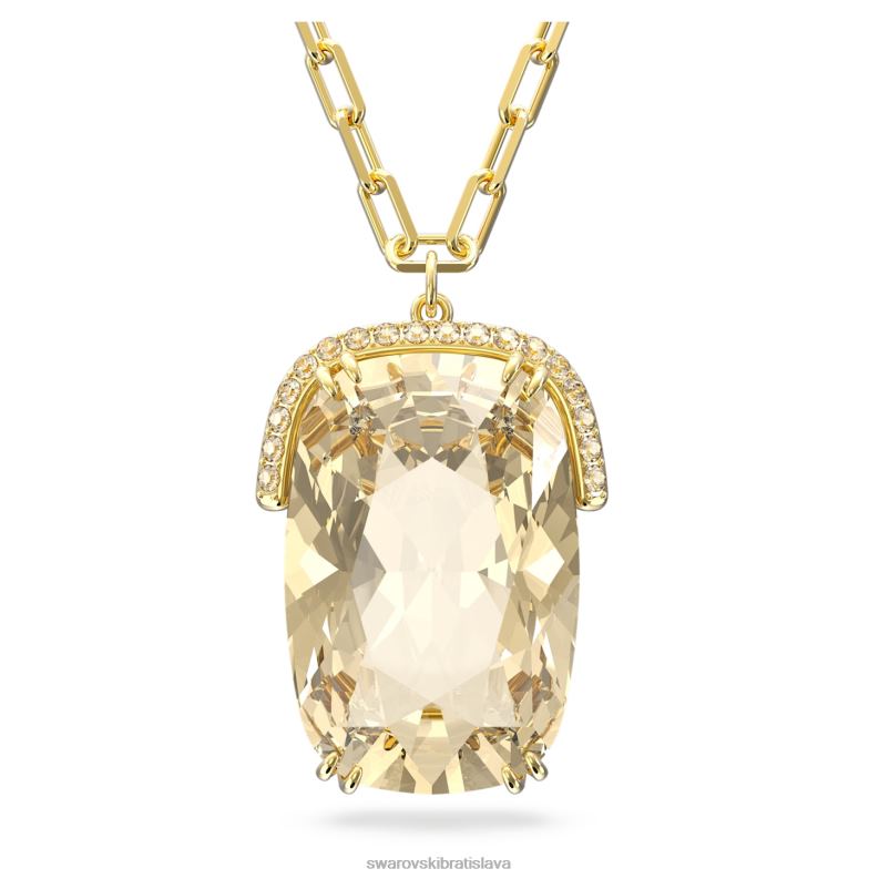 privesok_harmonie_nadrozmerny_kristal_zlaty_ton_pozlateny_b8znt239_swarovski_sperky.jpg prívesok harmónie nadrozmerný krištáľ, zlatý tón, pozlátený B8ZNT239 Swarovski šperky - Image 1