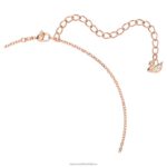prívesok kreativity biele, pozlátené ružovým zlatom B8ZNT182 Swarovski šperky - Image 3