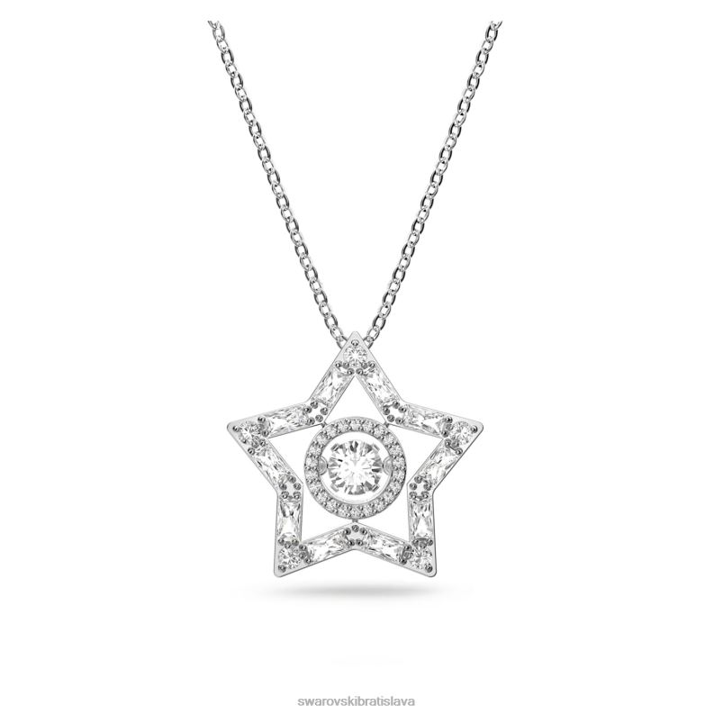 privesok_stella_zmiesane_rezy_hviezdicove_biele_rhodiovane_b8znt244_swarovski_sperky.jpg prívesok stella zmiešané rezy, hviezdicové, biele, rhodiované B8ZNT244 Swarovski šperky - Image 1