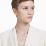 prívesok večnosti 14k biele zlato B8ZNT303 Swarovski šperky - Image 5