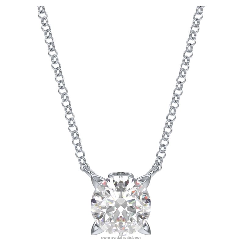 privesok_vecnosti_14k_biele_zlato_b8znt303_swarovski_sperky.jpg prívesok večnosti 14k biele zlato B8ZNT303 Swarovski šperky - Image 1