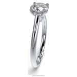 prsteň večnosti 14k biele zlato B8ZNT979 Swarovski šperky - Image 4