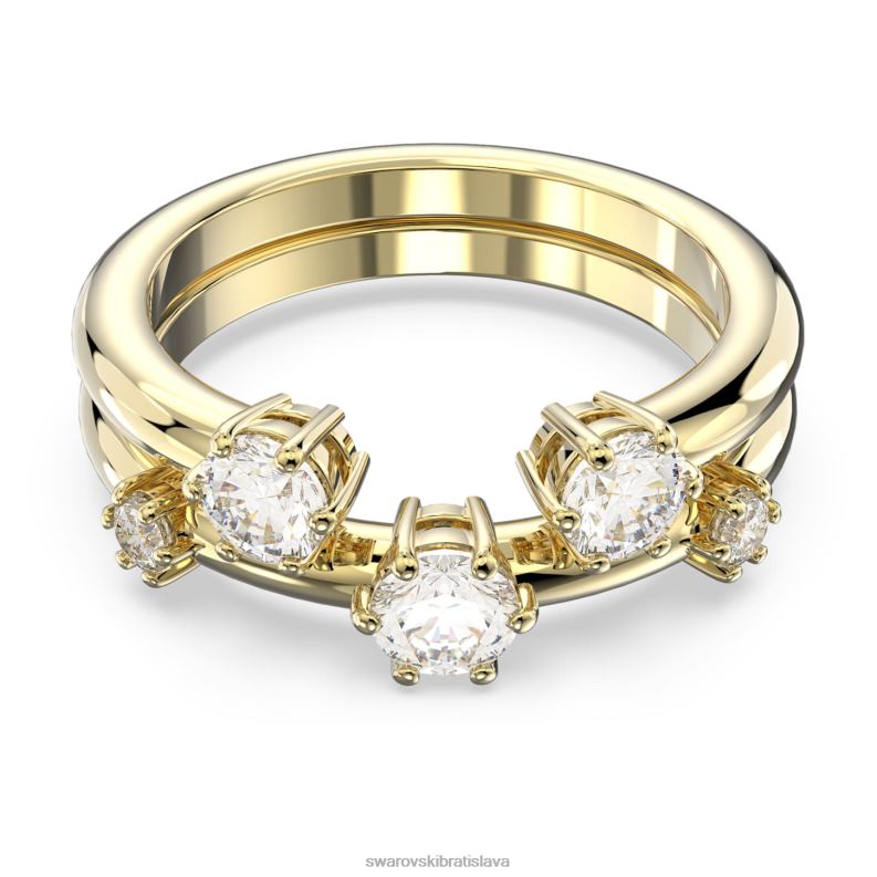 prstenec_suhvezdia_okruhly_vybrus_biely_pozlateny_b8znt373_swarovski_sperky.jpg prstenec súhvezdia okrúhly výbrus, biely, pozlátený B8ZNT373 Swarovski šperky - Image 1