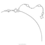 set tisícročí osemhranný výbrus, modrý, rhodiovaný B8ZNT385 Swarovski šperky - Image 3