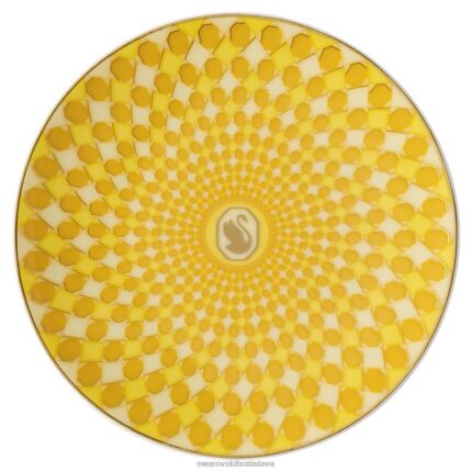 signum doska porcelán, žltá B8ZNT1750 Swarovski dekorácie