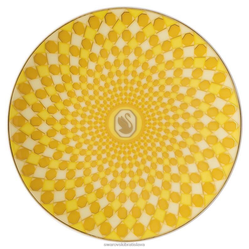 signum_doska_porcelan_zlta_b8znt1750_swarovski_dekoracie.jpg signum doska porcelán, žltá B8ZNT1750 Swarovski dekorácie - Image 1