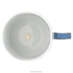 signum hrnček s vrchnákom porcelán, modrá B8ZNT1745 Swarovski dekorácie - Image 4