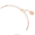 signum náramok labuť, biela, pozlátená ružovým zlatom B8ZNT639 Swarovski šperky - Image 4