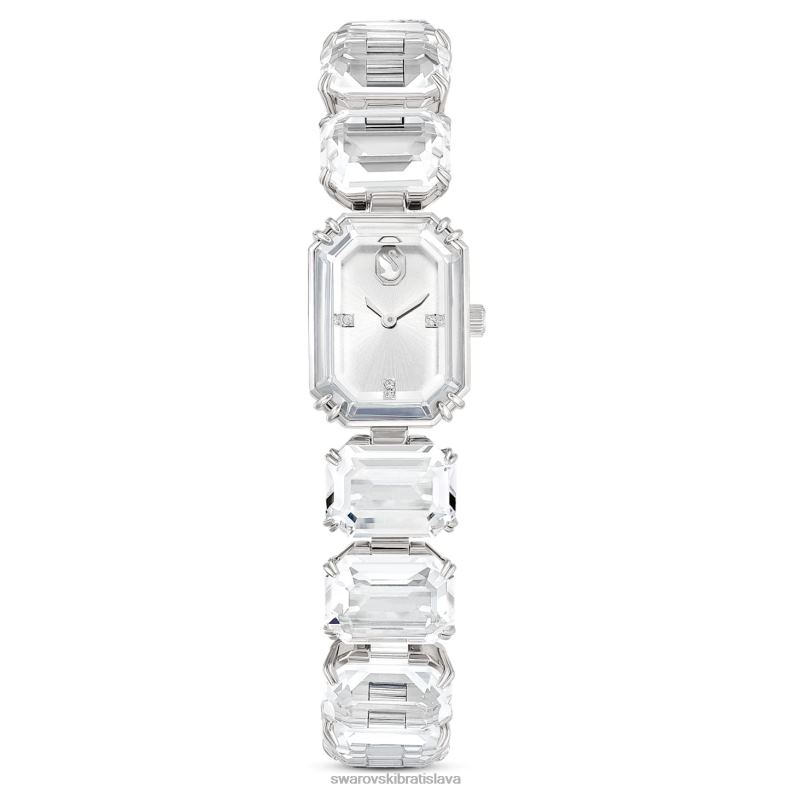 sledovat_osemhranny_naramok_biely_nerezova_ocel_b8znt1225_swarovski_prislusenstvo.jpg sledovať osemhranný náramok, biely, nerezová oceľ B8ZNT1225 Swarovski príslušenstvo - Image 1