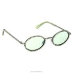 slnečné okuliare oválny tvar, dlažba, sk0340 08n, zelená B8ZNT1434 Swarovski príslušenstvo - Image 9