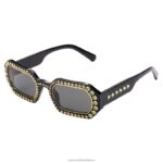 slnečné okuliare v tvare osemuholníka dlažba, sk0345 01a, čierna B8ZNT1441 Swarovski príslušenstvo
