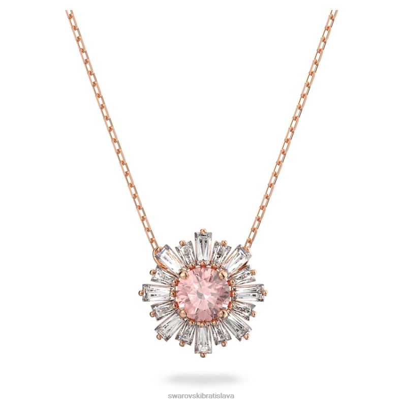slnecny_privesok_zmiesane_strihy_slnko_ruzove_pozlatene_ruzovym_zlatom_b8znt236_swarovski_sperky.jpg slnečný prívesok zmiešané strihy, slnko, ružové, pozlátené ružovým zlatom B8ZNT236 Swarovski šperky - Image 1
