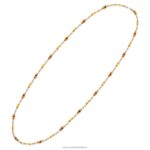 somnia náhrdelník hnedá, pozlátená B8ZNT72 Swarovski šperky - Image 3