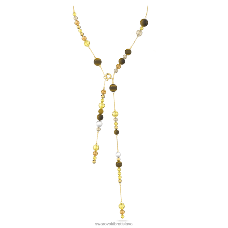 somnia_y_nahrdelnik_viacfarebne_pozlatene_b8znt119_swarovski_sperky.png somnia y náhrdelník viacfarebné, pozlátené B8ZNT119 Swarovski šperky - Image 1