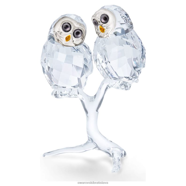 sovi_par_zber_b8znt1671_swarovski_dekoracie.jpg soví pár zber B8ZNT1671 Swarovski dekorácie - Image 1