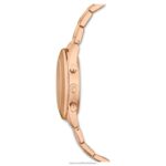 športové hodinky octea lux švajčiarska výroba, kovový náramok, hnedá, zlatá povrchová úprava B8ZNT1149 Swarovski príslušenstvo - Image 8