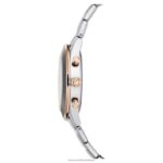 športové hodinky octea lux švajčiarska výroba, kovový náramok, strieborný tón, nehrdzavejúca oceľ B8ZNT1192 Swarovski príslušenstvo - Image 8