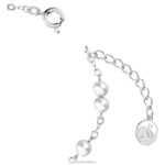 stellový náramok dlažba, hviezda, biela, rhodiovaná B8ZNT507 Swarovski šperky - Image 4