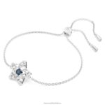stellový náramok zmiešané strihy, hviezdicové, modré, rhodiované B8ZNT497 Swarovski šperky - Image 3