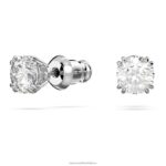 súhvezdie okrúhly výbrus, biely, rhodiovaný B8ZNT392 Swarovski šperky - Image 6