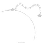 šumivý tanečný set zmiešané rezy, ďatelina, biela, rhodiované B8ZNT415 Swarovski šperky - Image 2