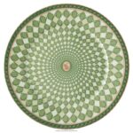 súprava signum tanierov porcelán, viacfarebný B8ZNT1708 Swarovski dekorácie - Image 2