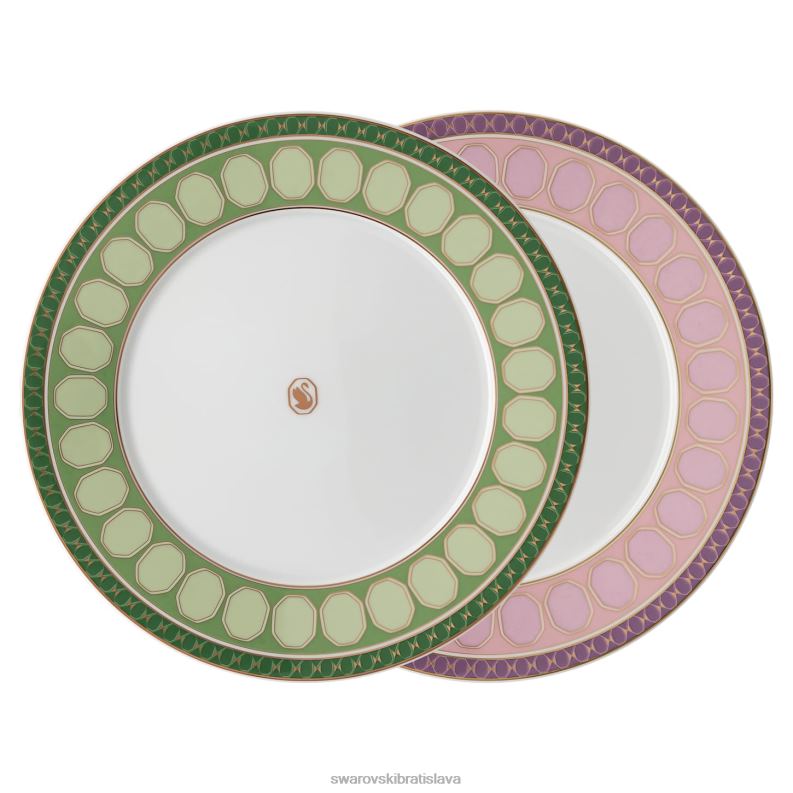 suprava_signum_tanierov_porcelan_viacfarebny_b8znt1726_swarovski_dekoracie.jpg súprava signum tanierov porcelán, viacfarebný B8ZNT1726 Swarovski dekorácie - Image 1