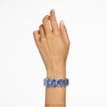 tisícročia náramok nadrozmerné kryštály, osemhranný výbrus, modré, rhodiované B8ZNT564 Swarovski šperky - Image 2