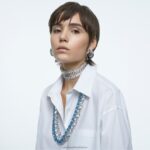 tisícročný náhrdelník nadrozmerné kryštály, triliantový brus, biele, rhodiované B8ZNT86 Swarovski šperky - Image 6