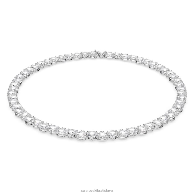 tisicrocny_nahrdelnik_triliantovy_vybrus_biely_rhodiovany_b8znt137_swarovski_sperky.jpg tisícročný náhrdelník triliantový výbrus, biely, rhodiovaný B8ZNT137 Swarovski šperky - Image 1