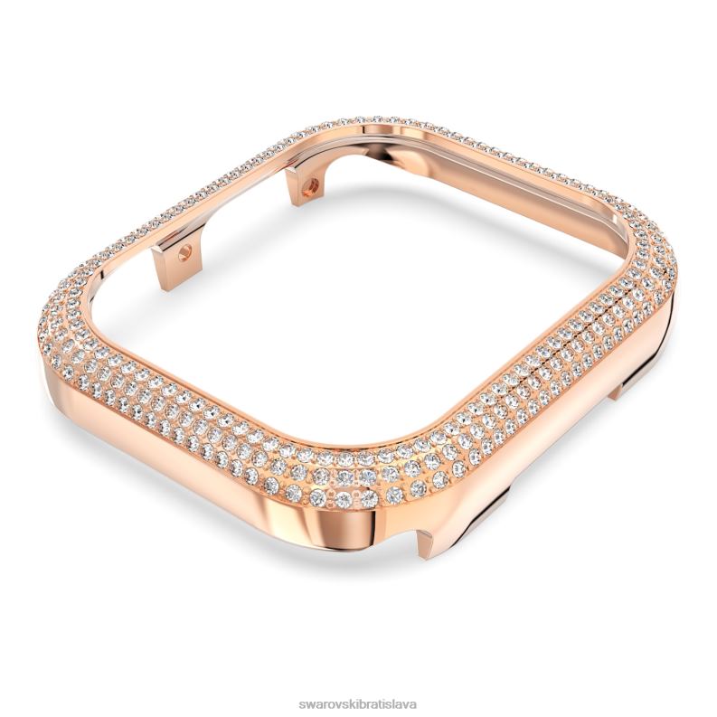 trblietavé puzdro kompatibilné s hodinkami Apple Watch tón ružového zlata B8ZNT1416 Swarovski príslušenstvo - Image 4