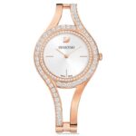 večné hodinky švajčiarska výroba, kovový náramok, tón ružového zlata, povrchová úprava v tóne ružového zlata B8ZNT1158 Swarovski príslušenstvo - Image 3