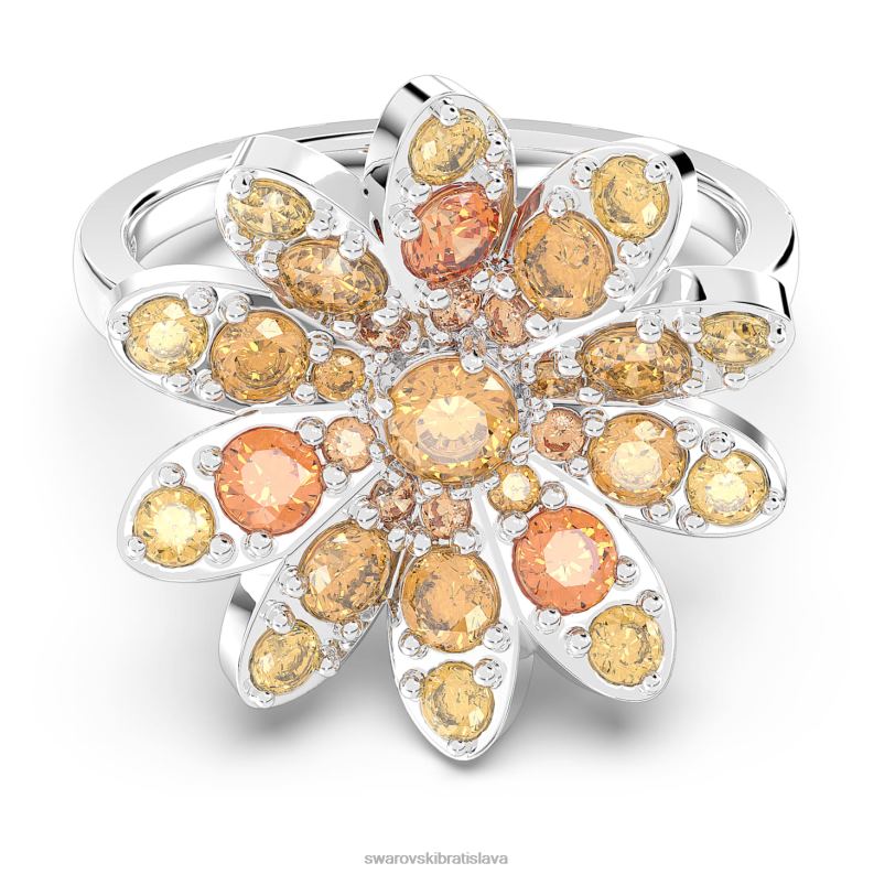 vecny_kvetinovy_prsten_kvet_viacfarebny_rhodiovany_b8znt1098_swarovski_sperky.jpg večný kvetinový prsteň kvet, viacfarebný, rhodiovaný B8ZNT1098 Swarovski šperky - Image 1