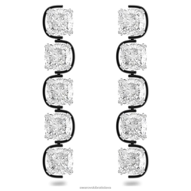 visiace_nausnice_harmonia_vankusove_brusene_plavajuce_krystaly_biela_povrchova_uprava_zmiesany_kov_b8znt780_swarovski_sperky.jpg visiace náušnice harmonia vankúšové brúsené plávajúce kryštály, biela, povrchová úprava zmiešaný kov B8ZNT780 Swarovski šperky - Image 1