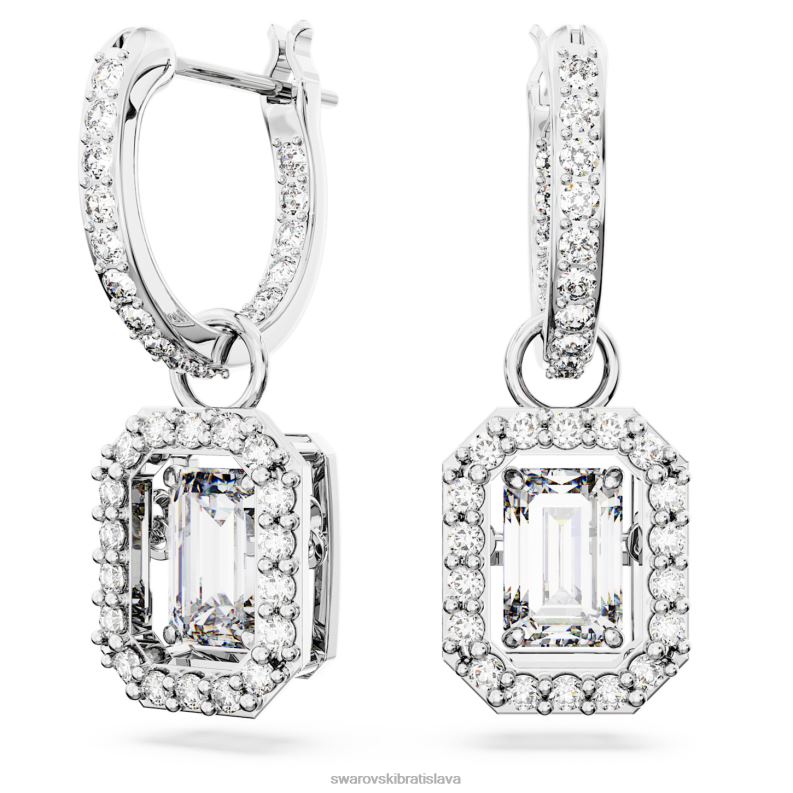 visiace_nausnice_tisicrocia_osemhranny_vybrus_biely_rhodiovany_b8znt775_swarovski_sperky.jpg visiace náušnice tisícročia osemhranný výbrus, biely, rhodiovaný B8ZNT775 Swarovski šperky - Image 1