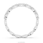 vittore prsteň markýzový strih, biela, rhodiovaná B8ZNT1004 Swarovski šperky - Image 6