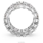 vittore prsteň obdĺžnikový rez, biela, rhodiovaná B8ZNT998 Swarovski šperky - Image 5