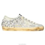 zlatá hus super-star tenisky pánske biely B8ZNT1507 Swarovski tenisky